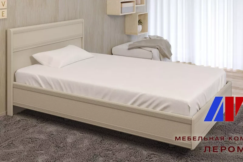 Кровать КР-2001-СК 120х200 (Серый Кашемир) - купить в Озерце