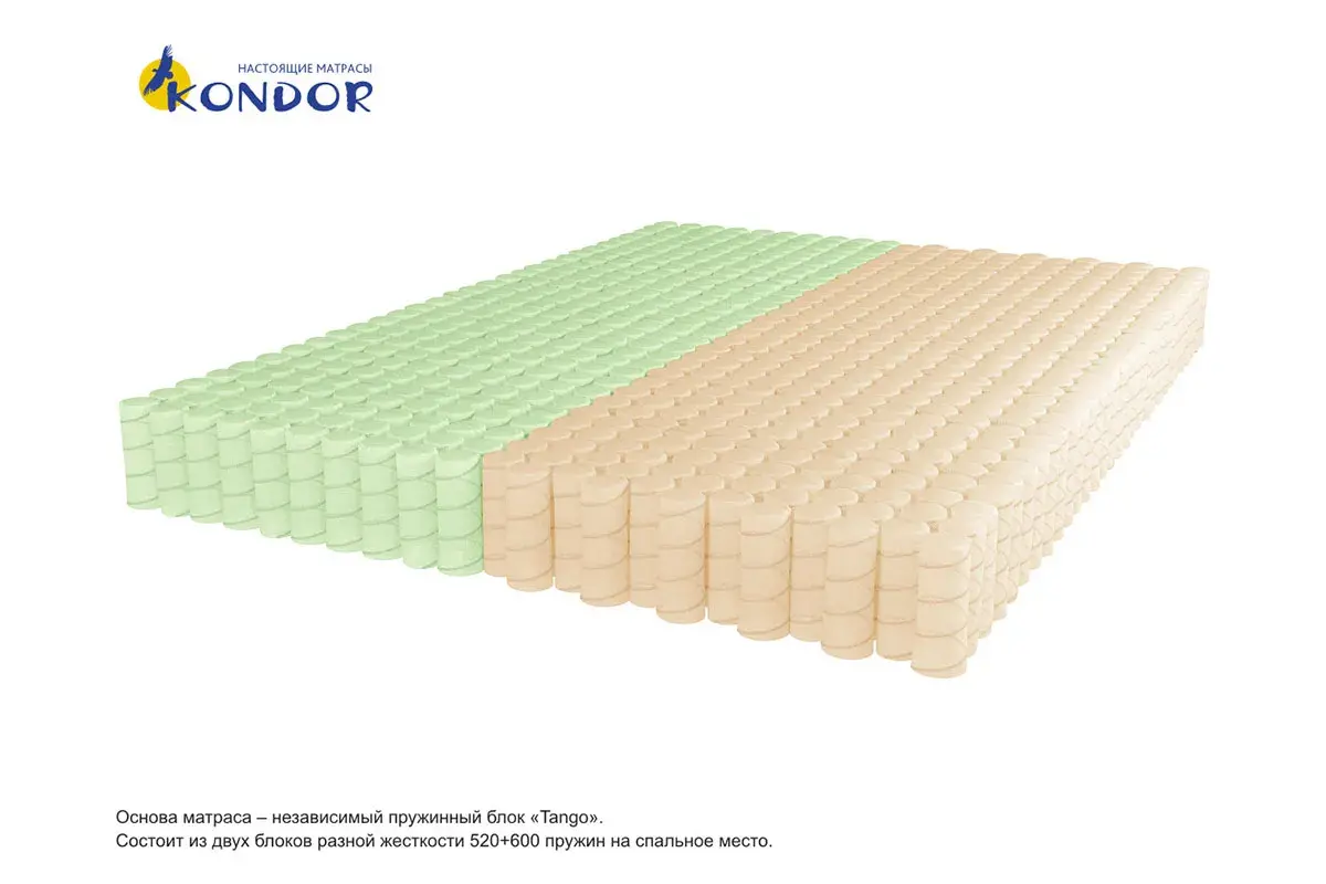 Матрас Kondor Medic Tango 140х200х18 трикотаж - купить в Озерце