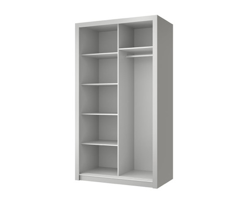 Милан, Шкаф 120. Цвет серый в мебель-центре Озерцо