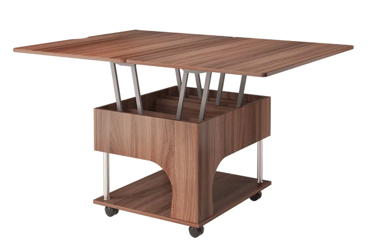 Стол-трансформер журнальный Ричмонд (Ясень темный) — Мебель-центр Озерцо