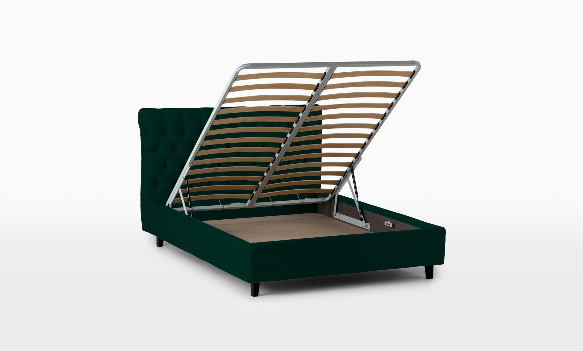 Кровать Allegro, ткань Sky Velvet 42, 140x200 - купить в Озерце