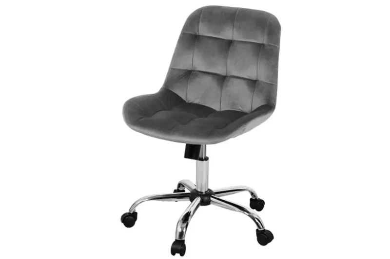 Стул Тоскана-лифт (каркас эмаль/Велюр Velluto 18 серый) СРП-333 — Мебель-центр Озерцо