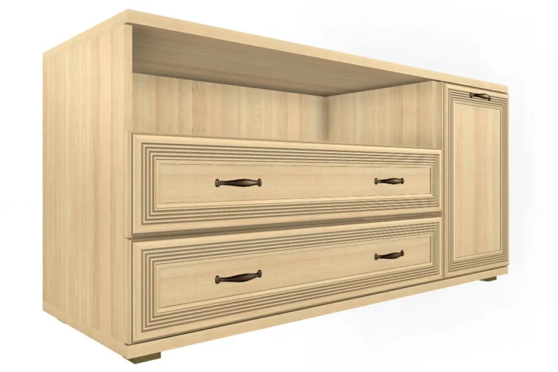 Тумба ТБ-1023 (Ясень Асахи) — Мебель-центр Озерцо