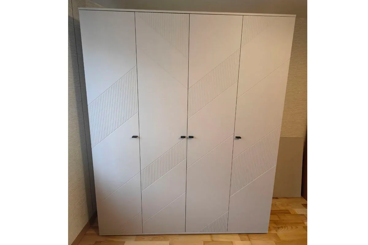 Шкаф Кашемир 4-х дв. (Кашемир/Сантьяго) в мебель-центре Озерцо