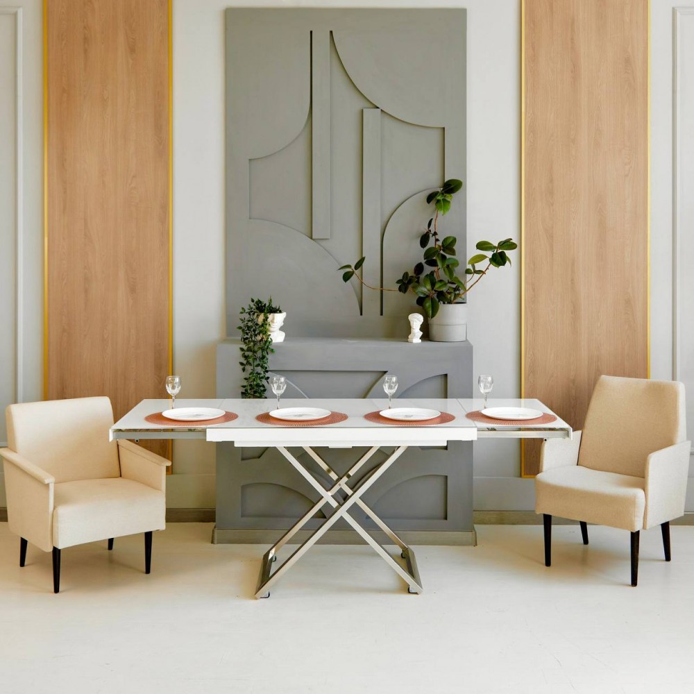 Стол-трансформер SHIFT белый - купить в Озерце