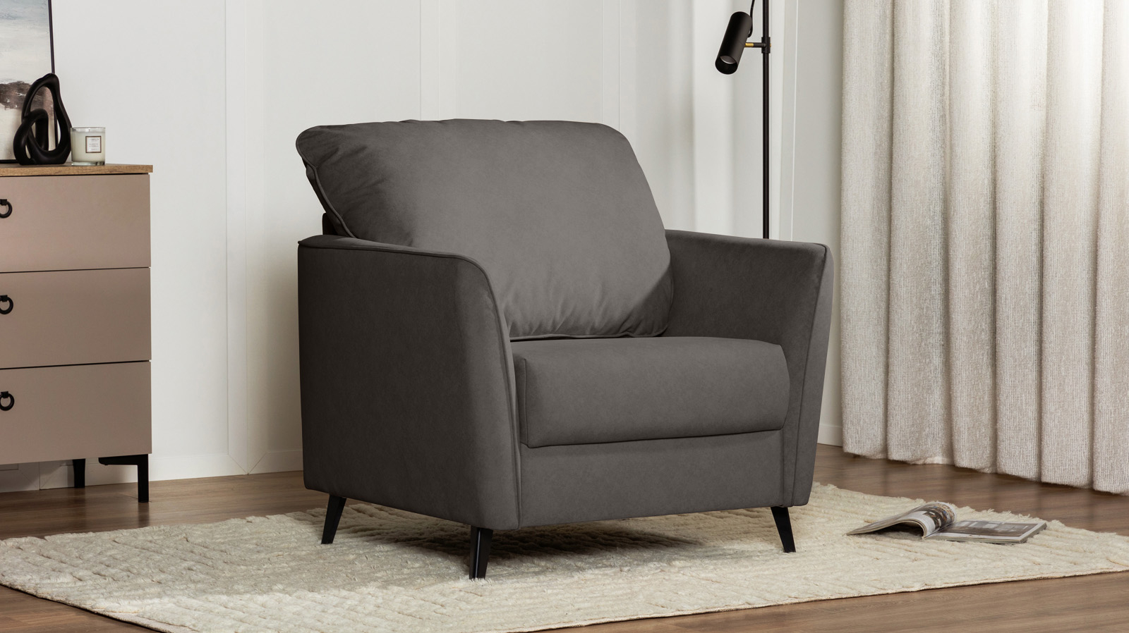 Кресло Laguna, Тк. Galaktika ash 87x92.5 — купить в Озерце