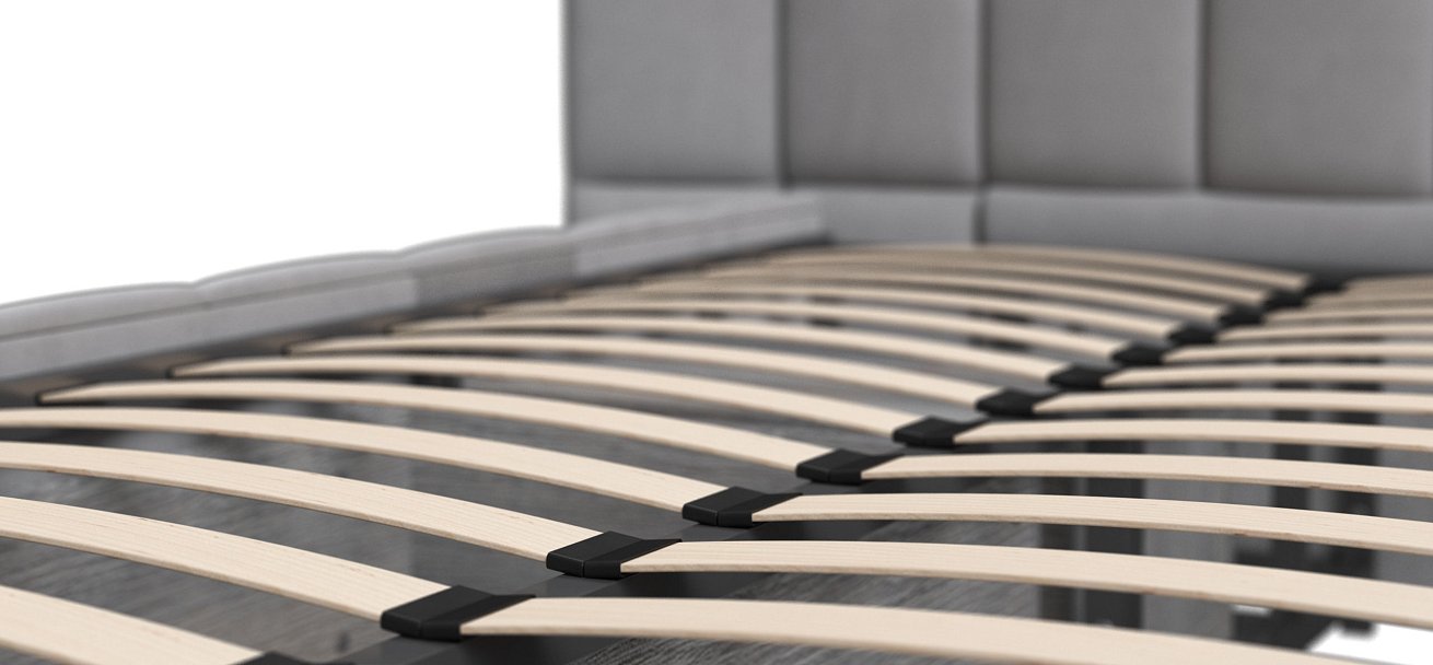 Босс ХО Кровать 180*200 Велюр Монолит сталь - купить в Озерце