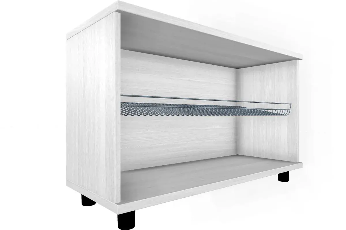 Тумба ТБ-5041-СЯ-ЛМ (Снежный Ясень/Латте Матовый) — Мебель-центр Озерцо