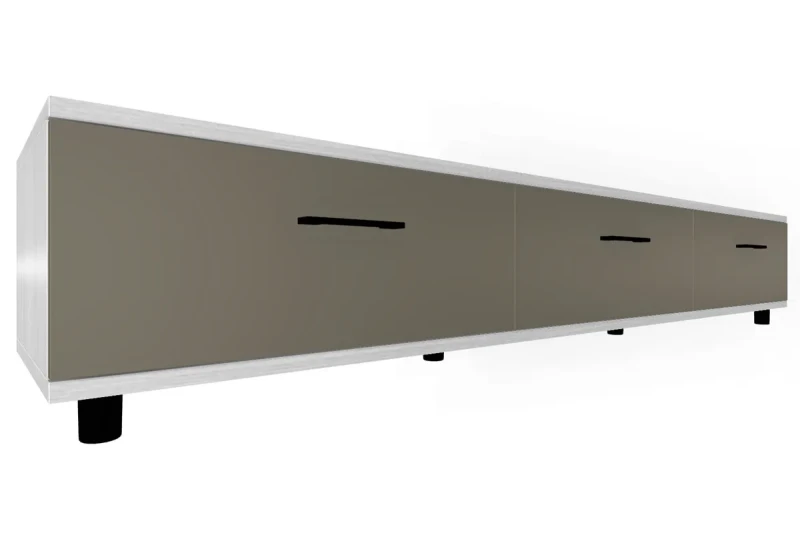 Тумба ТБ-5071-СЯ-ЛМ (Снежный Ясень/Латте Матовый) — Мебель-центр Озерцо