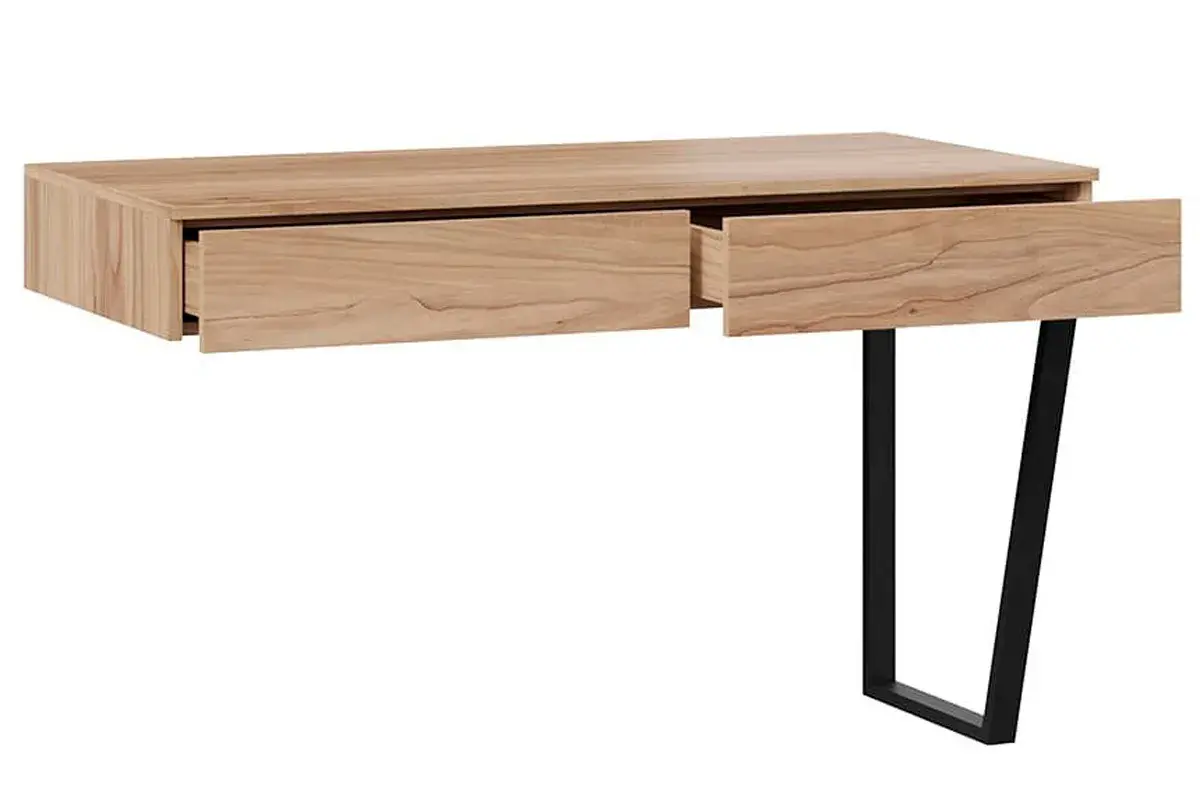 Стол письменный Порто ТД-393.15.02 с ящиками (Графит/Яблоня Беллуно) — Мебель-центр Озерцо