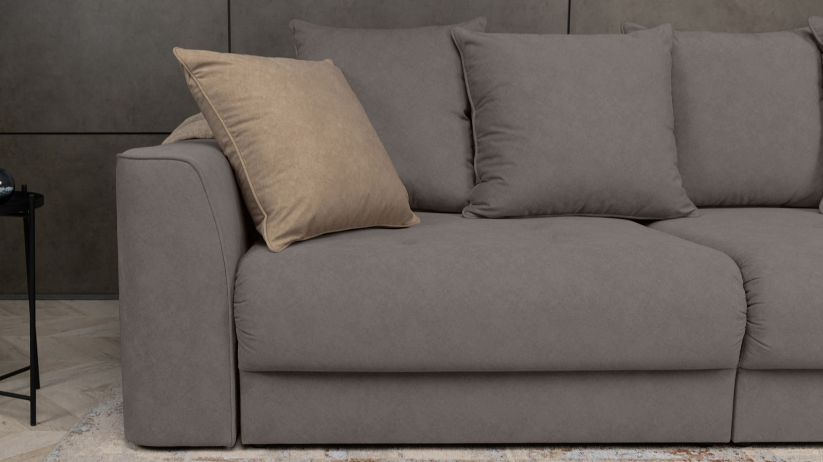 Диван -кровать Monako New, Тк. Galaktika ash 113x256 — купить в Озерце