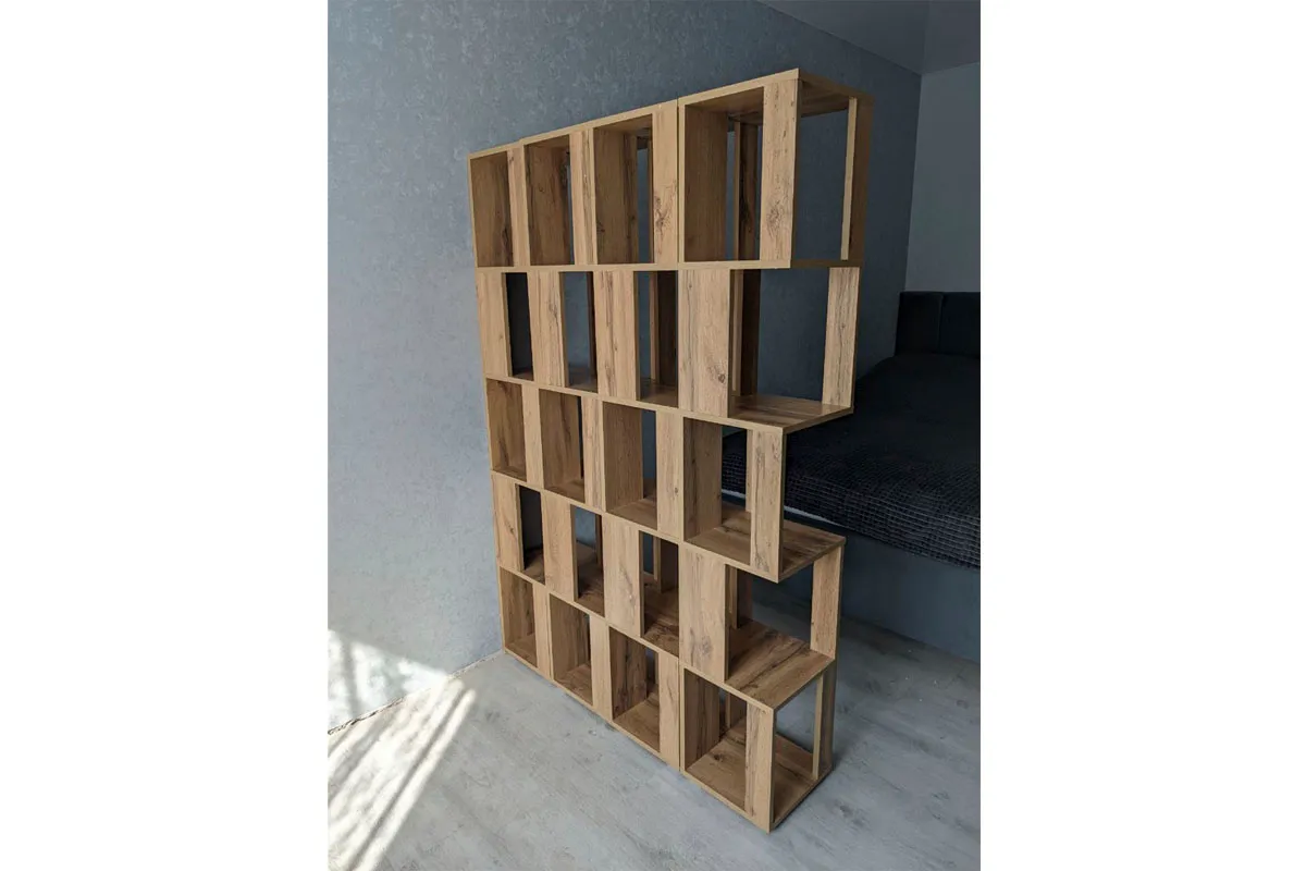 Стеллаж Stern Т-10 (16 мм) Дуб Вотан (72674932) в мебель-центре Озерцо