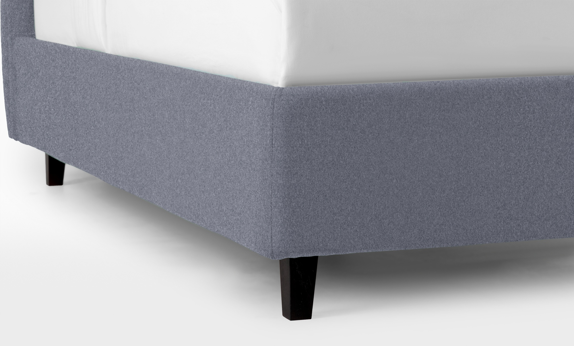 Кровать Allegro, ткань Aura 11, декор жемчуг, 90x200 - купить в Озерце