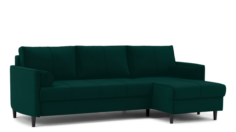 Диван Kvina New угловой, Тк. Sky Velvet 42 142x228 — купить в Озерце