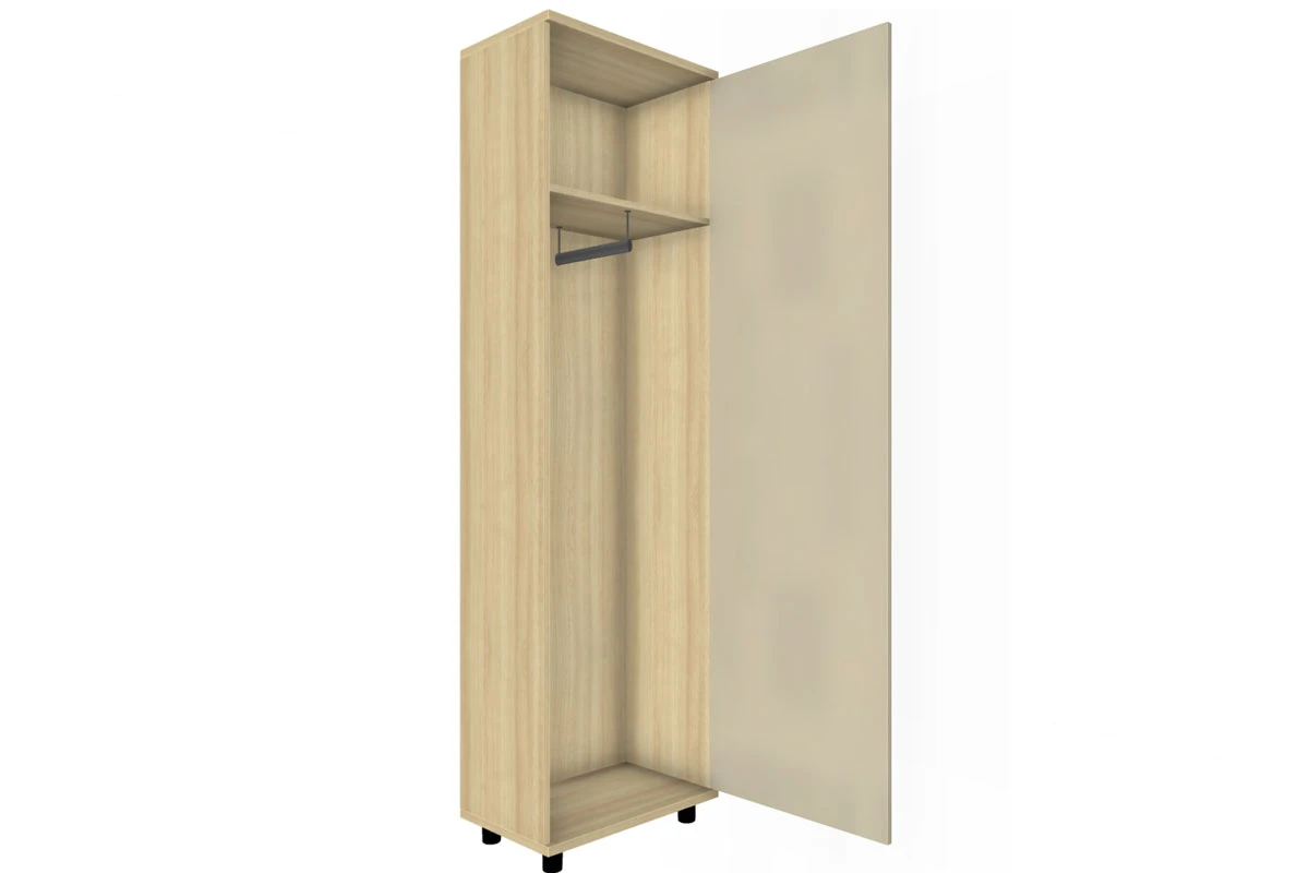Шкаф для одежды и белья ШК-5077-АС-КМ (Ясень Асахи/Кашемир Матовый) в мебель-центре Озерцо