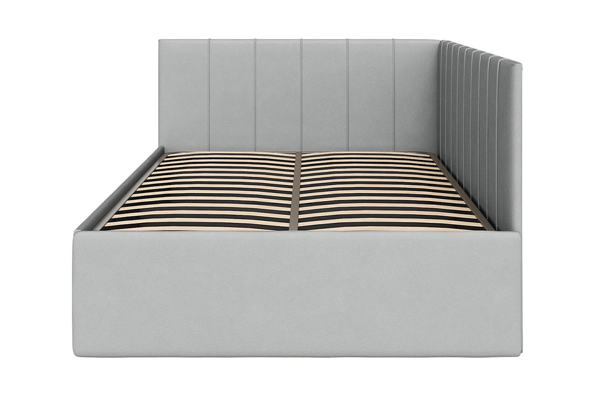 Кровать Мика с ПМ 120х200 универсальная Newtone Light Grey - купить в Озерце