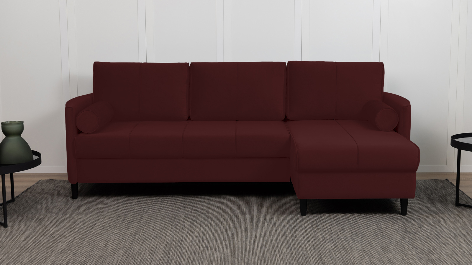 Диван Kvina New угловой, Тк. Sky Velvet 32 142x228 — купить в Озерце