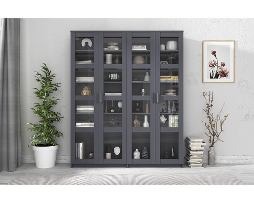 Скаген Графит Тумба RTV 3S3N — Мебель-центр Озерцо