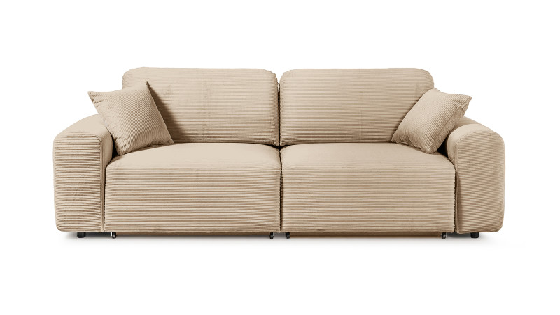 Диван -кровать Raklet ткань Cilium Cream 107x258 — купить в Озерце