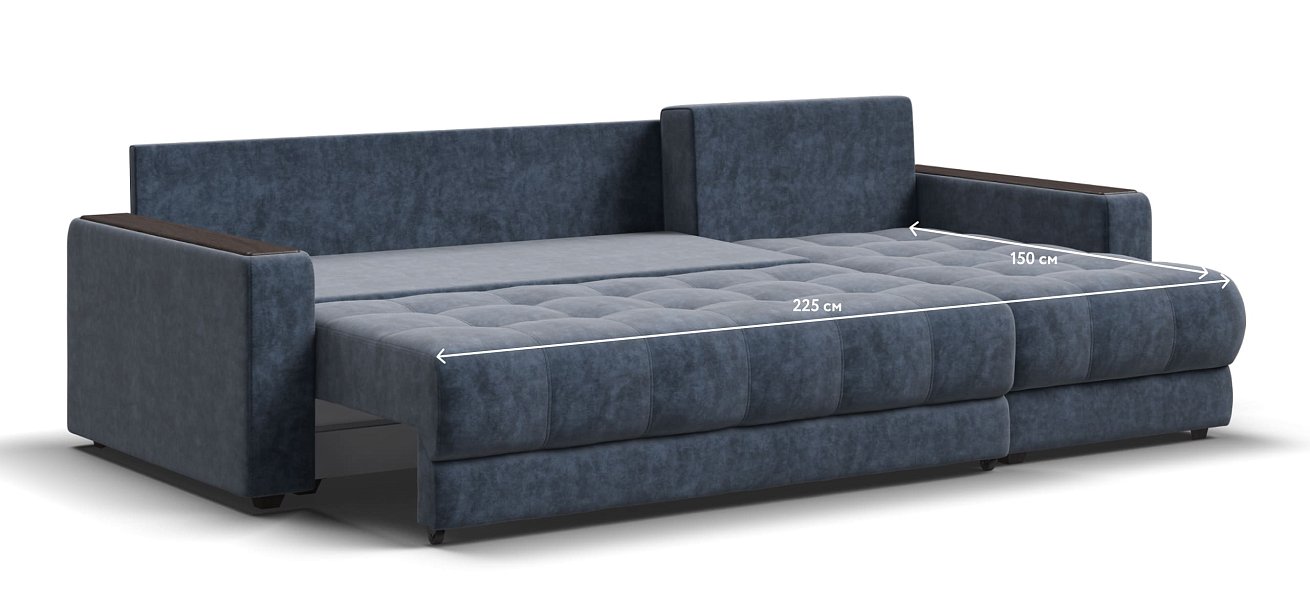 Угловой диван BOSS 3.0 Classic XL Велюр Royal топаз NEW — купить в Озерце