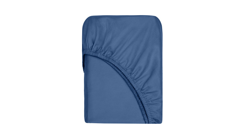 Простынь на резинке Askona Lite Home, цвет Морская глубина 120x200 в мебель-центре Озерцо