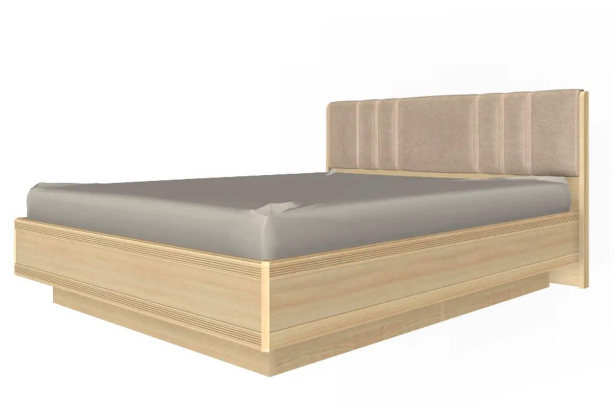 Готовый комплект для спальни СК-1022-АС-В (Ясень Асахи/Велюр) - купить в Озерце