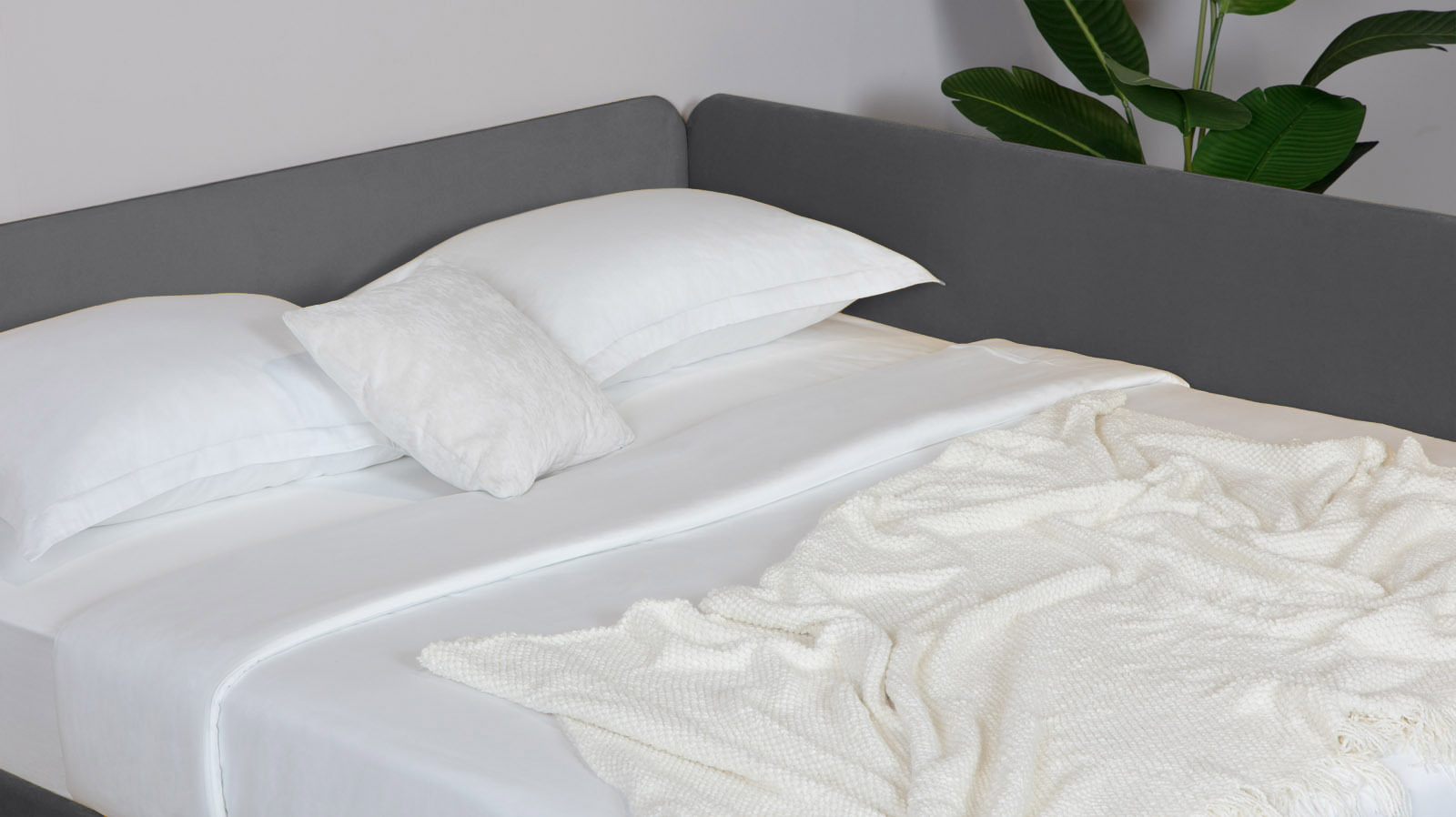 Кровать Astra Long 120x200, Тк. Sky Velvet 16 - купить в Озерце