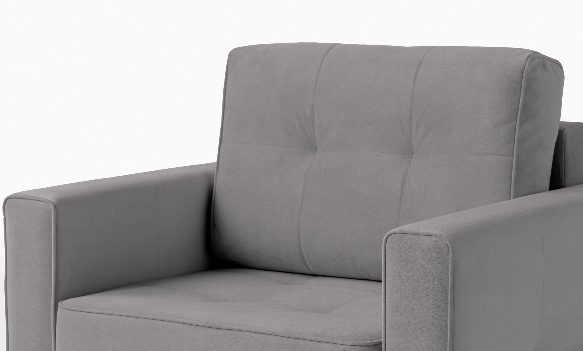 Кресло -кровать Amani Pro, ткань Sky Velvet 18 (подлокотник: 15 см) — купить в Озерце