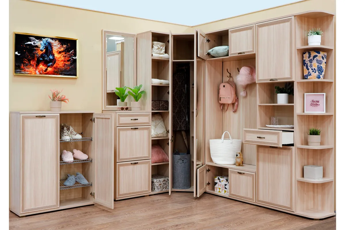 Тумба ТБ-1001 (Ясень Асахи) — Мебель-центр Озерцо