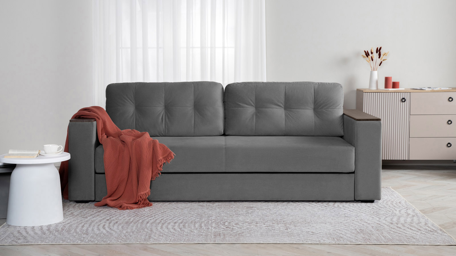 Диван Loko Pro Тк. Dumont 26 113x243 — купить в Озерце