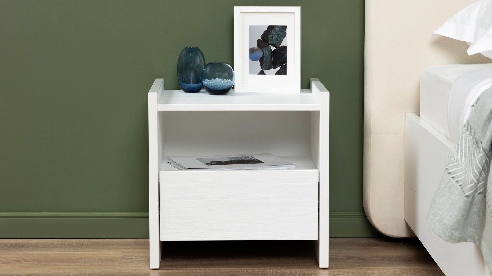 Тумба Camellia Pro, цвет Белый Премиум 40x43 — купить в Озерце