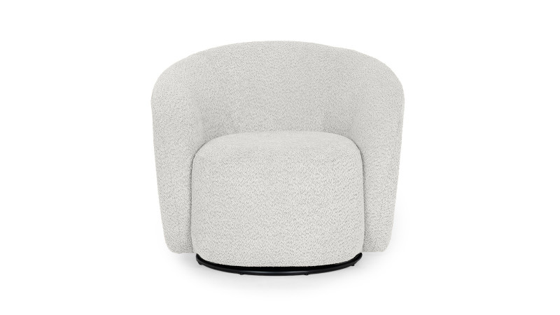Кресло поворотное Nuage, ткань Soul 900 86x90 — купить в Озерце