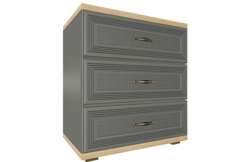 Тумба ТБ-1024-АС-СО (Ясень Асахи/Серый Оникс) — Мебель-центр Озерцо