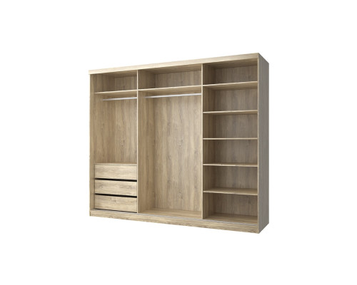 Лион, Шкаф 250. Цвет дуб мадура в мебель-центре Озерцо