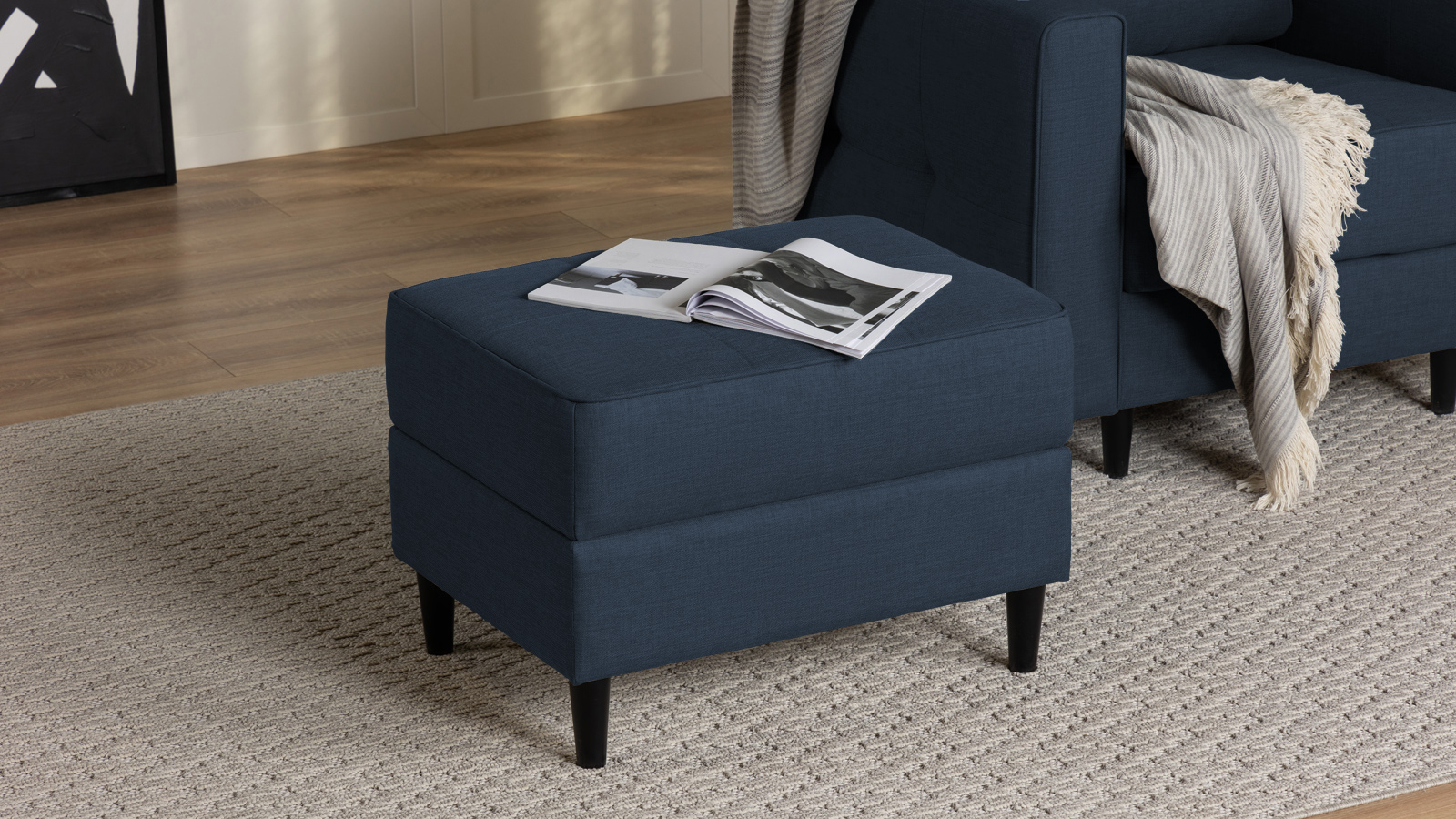 Пуф Amani Pro, Тк. Тк. Lidot blue 53x68 — купить в Озерце