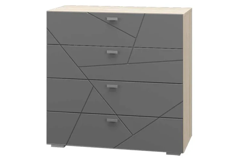 Комод Скайлайн (Графит) — Мебель-центр Озерцо