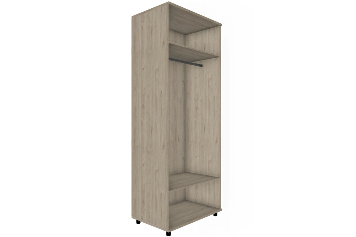 Шкаф для одежды и белья ШК-5003-ГС-КГ (Гикори Джексон Светлый/Кашемир Глянцевый) в мебель-центре Озерцо