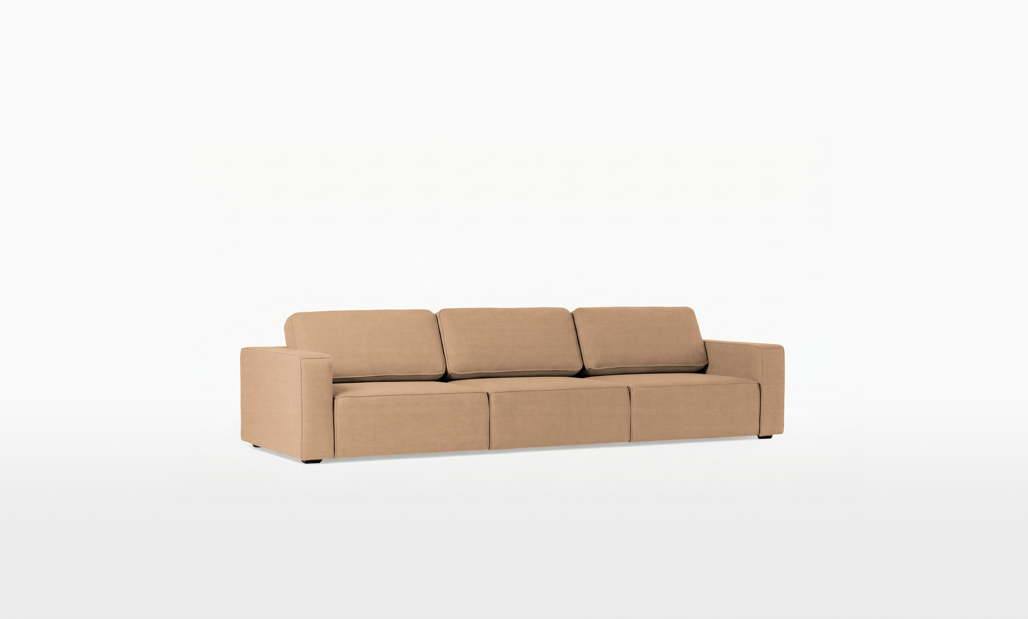 Диван Ralf, 3-х секционный, ткань Casanova Beige 122x346 — купить в Озерце