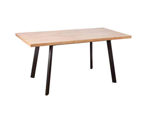 Стол раздвижной Хаген. Дуб канзас / черный - купить в Озерце