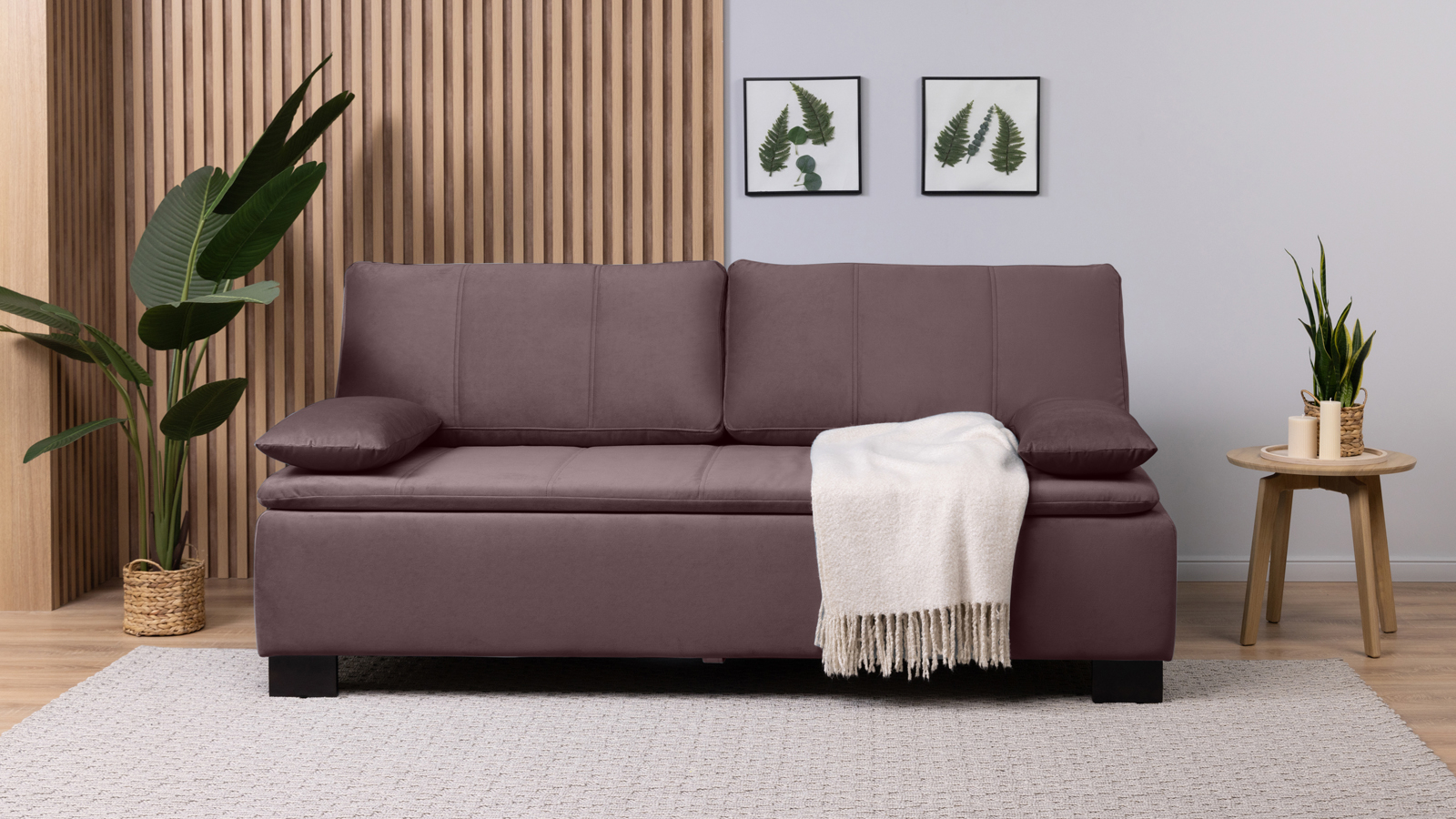 Диван Trenton Casanova Lilac с коробом для белья 93x200 — купить в Озерце