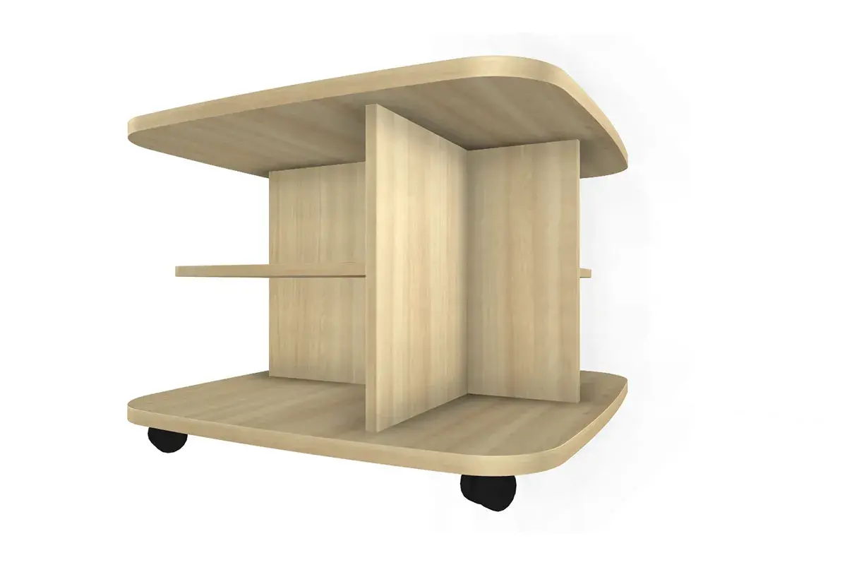 Стол СТ-1020 (Ясень Асахи) — Мебель-центр Озерцо