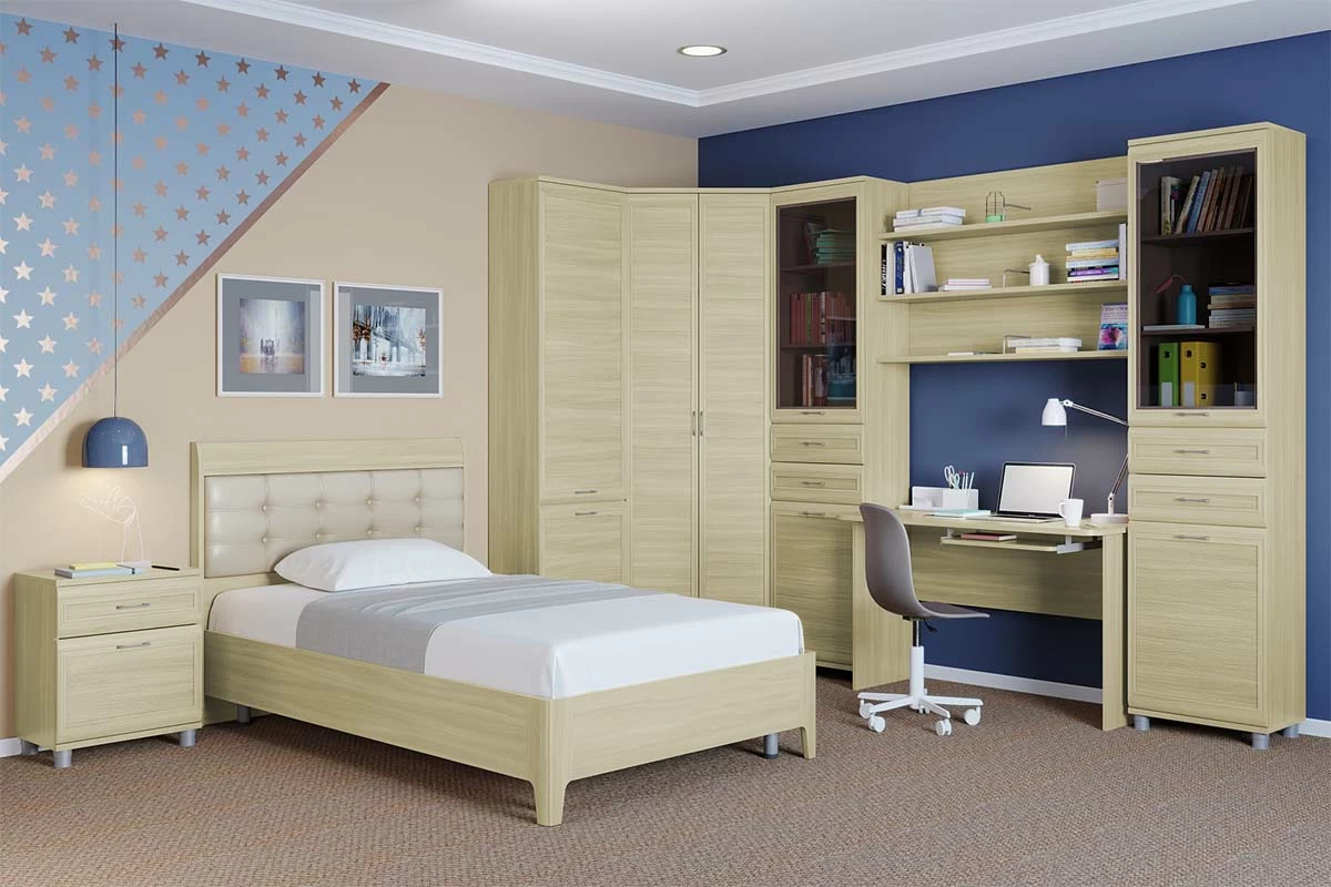 Стол СТ-1011 (Ясень Асахи) — Мебель-центр Озерцо