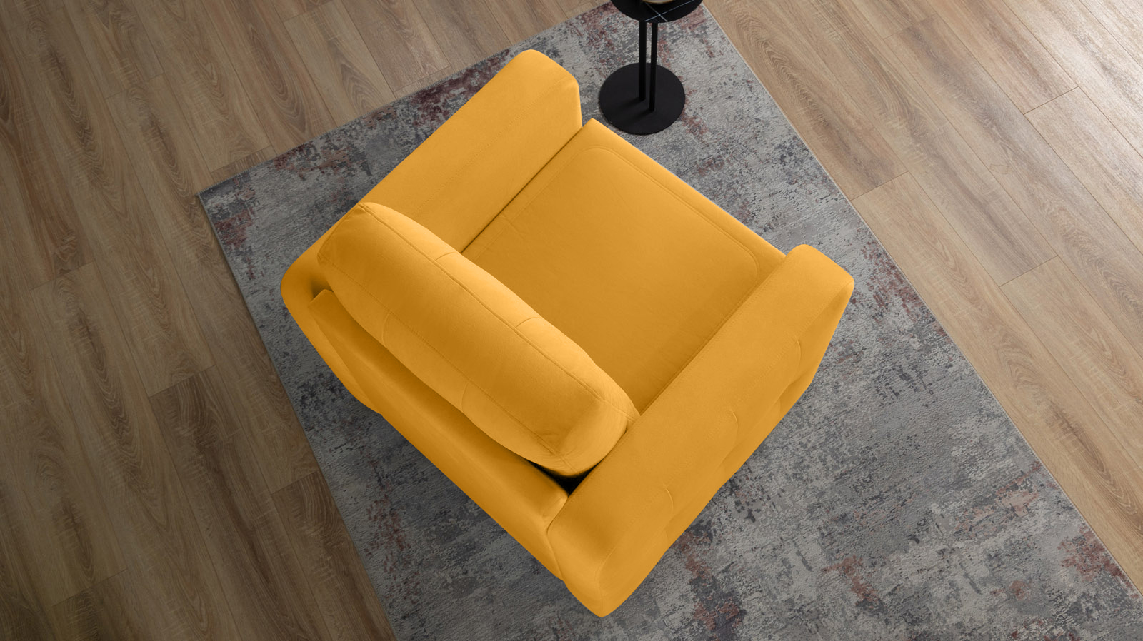 Кресло Loko Pro с широкими подлокотниками, Тк. Sky Velvet 30 85x95 — купить в Озерце