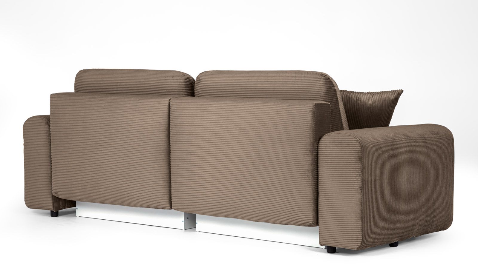 Диван -кровать угловой Raklet ткань Cilium Brown 156x258 — купить в Озерце