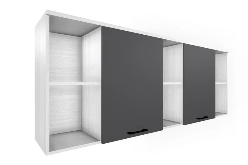 Антресоль АН-5010-СЯ-АМ (Снежный Ясень/Антрацит Матовый) в мебель-центре Озерцо