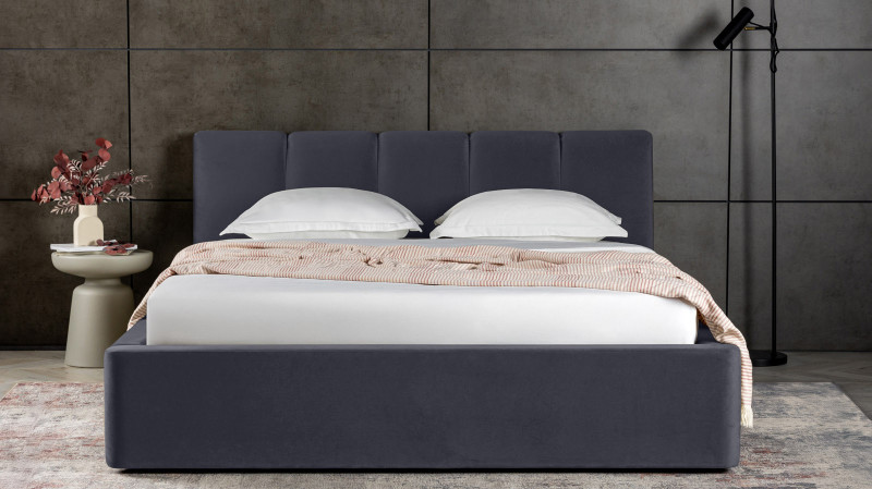 Кровать Niks Тк. Sky Velvet 40 120x200 - купить в Озерце