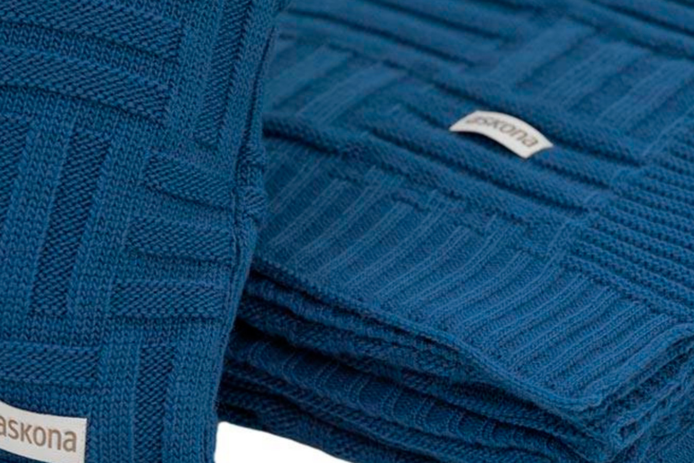 Плед Вязаный плед Лазурь 130x170 в мебель-центре Озерцо