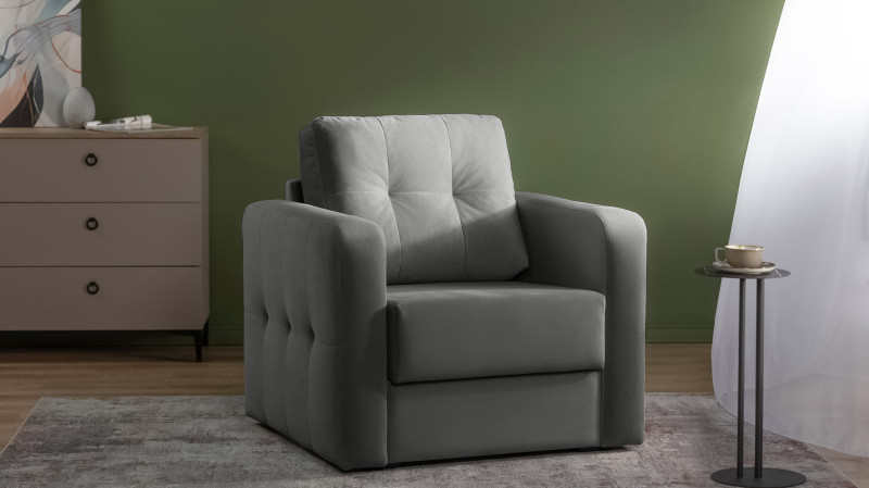 Кресло Loko Pro с широкими подлокотниками, Тк. Dumont 26 85x95 — купить в Озерце