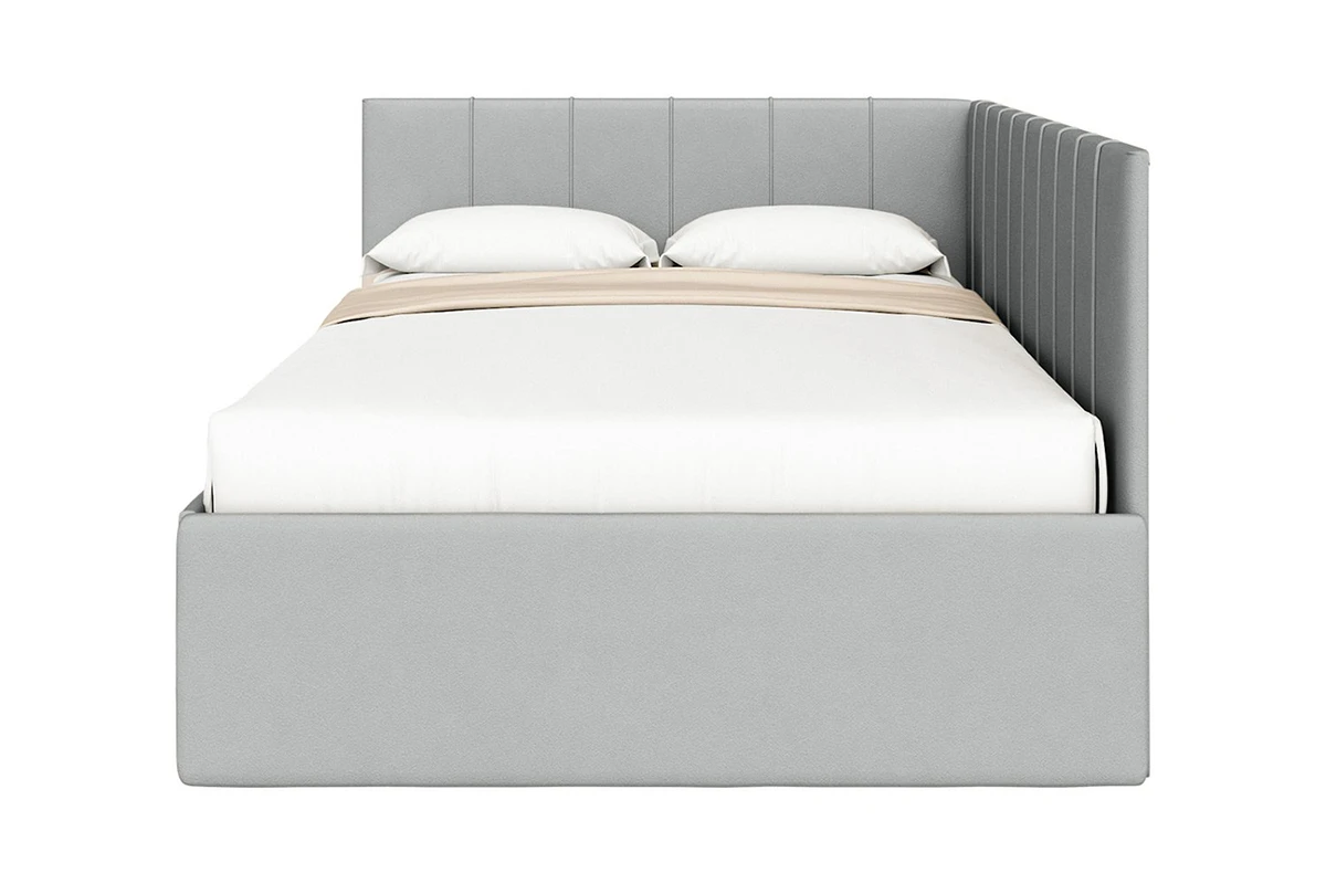 Кровать Мика с ПМ 120х200 универсальная Newtone Light Grey - купить в Озерце