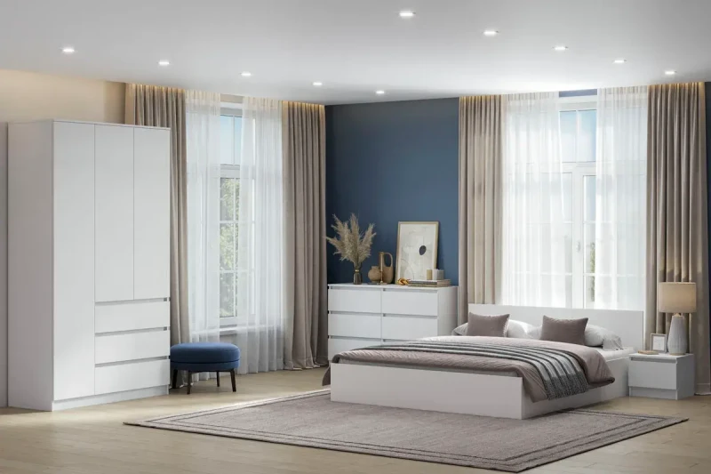 Спальня Ницца №2 (Белый) - купить в Озерце